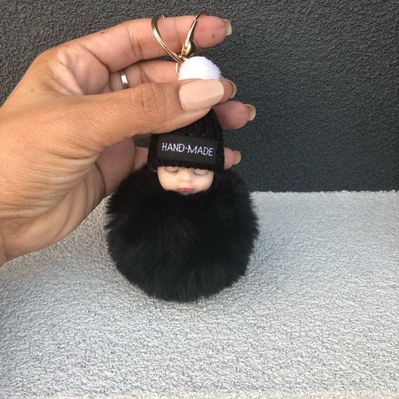 Absolutely Adorable Sleeping Baby Key Chain - Picture 5 of 8